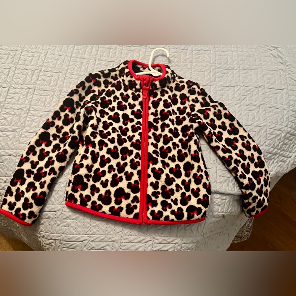 Disney full zip Minnie Mouse jacket 4T